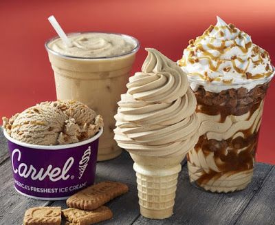 Carvel Debuts New Cookie Butter Soft Ice Cream Cookie Butter Ice Cream, Ice Cream Facts, Carvel Ice Cream, Butter Ice Cream, Melting Ice Cream, Ice Cream Flavor, Biscoff Cookie Butter, Ice Cream Stand, Fast Food Items