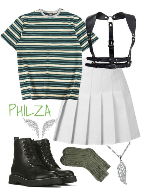 Philza Inspired Outfit, Philza Outfits, Dsmp Cosplay Outfit Ideas, Mcyt Inspired Outfits, Dsmp Outfit Ideas, Dsmp Inspired Outfits, Mcyt Outfits, Dsmp Outfits, Philza Cosplay