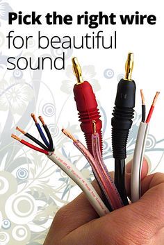 Speaker wire guide: How to choose the right gauge, length, and type Home Theater Installation, Car Audio Installation, Best Home Theater, Audio Installation, Home Theater Setup, Home Theater Speakers, Diy Speakers, Diy Electrical, Home Speakers