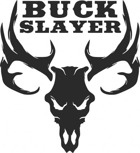 Buck Silhouette, Deer Stencil, Deer Skull Tattoos, Deer Decal, Hunting Decal, Hunting Tattoos, Hunting Svg, Hunting Design, Decal Ideas