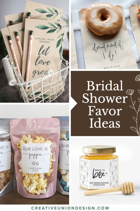 Brunch Bridal Shower Favors Gifts, Brunch Shower Favors, Lip Balm Party Favors Gift Ideas, Bridal Shower Ideas Gifts Favor Bags, Bridal Shower Favours Ideas, Cute Bridal Shower Gifts For Guests, Donut Bridal Shower Favors, Body Scrub Favors, Bride Shower Favors