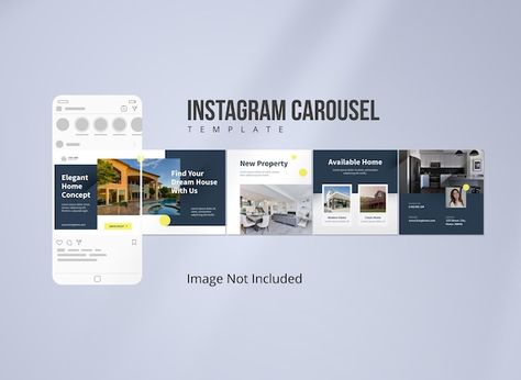 Real Estate Carousel Post, Real Estate Carousel, Carrousel Instagram, Instagram Carousel Template, Carousel Template, Real Estate Instagram, Instagram Carousel, Civil Construction, Facebook Ads