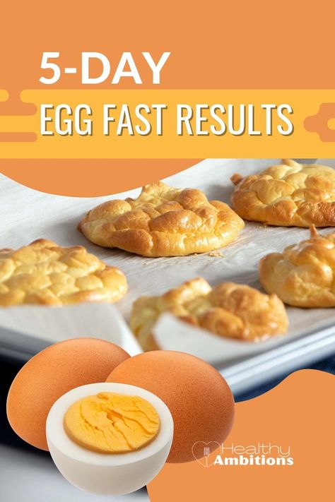 5-Day Egg Fast Results #keto #ketodiet #eggfast #weightloss #lowcarb #healthyambitions #recipes #glutenfree #weightlossresults Eggfast Recipes, Egg Fast Diet, Keto Egg Fast, The Boiled Egg Diet, 20 Pounds In 2 Weeks, Egg Fast, Fast Day, Ginger Smoothie, Boiled Egg Diet