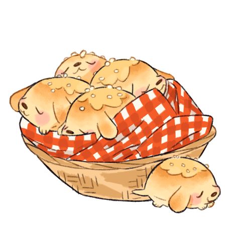 ૮ ・ﻌ・ა (@yumbrite) on X Puppy Art, Kawaii Illustration, Cute Food Drawings, Cute Animal Drawings Kawaii, Doodle Illustration, Cute Doodle Art, Cute Little Drawings, Dog Drawing, Cute Animal Drawings