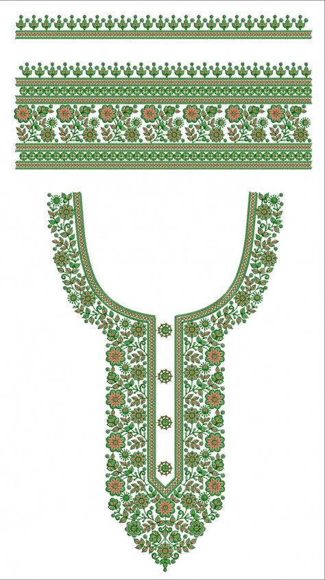 3mm Sequence Embroidery Neck Design Embroidery Designs Pattern, Embroidery Neck Design, Top And Plazo, South Indian Blouse Designs, Sequence Embroidery, Blouse Designs Indian, Computerized Embroidery Machine, Embroidery Neck Designs, Computer Embroidery