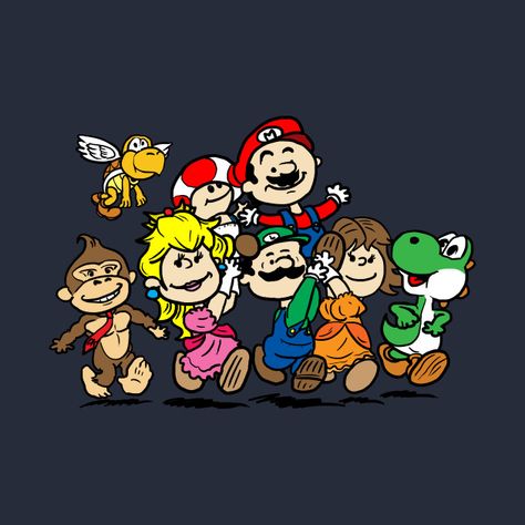 Mashup Tattoo, Peanuts Classroom, Gaming Wallpaper, Pins And Buttons, Funny Gaming, Super Mario Brothers, Mario Brothers, Gaming Wallpapers, Mario And Luigi