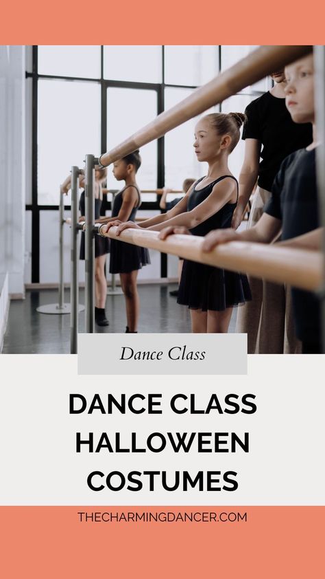 Ballet halloween costumes Halloween Ballet Class Ideas, Halloween Costumes For Ballet Dancers, Dance Class Halloween Costumes, Dance Halloween Costumes Dancers, Halloween Ballet Costume, Ballet Halloween Costume Ideas, Costume Ideas For Dance, Class Halloween Costumes, Dancer Outfits Practice