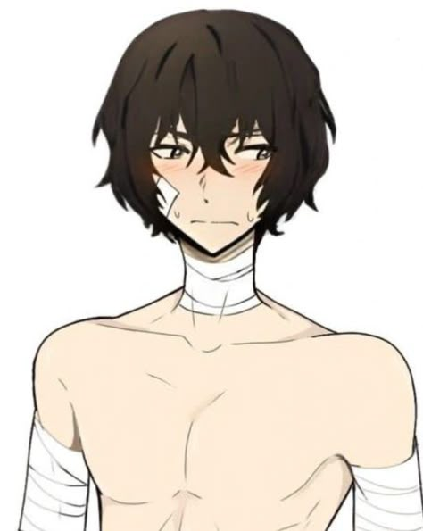 Dazai Without Bandages, Dazai Osamu Anime, Eye Drawing Tutorials, Body Base Drawing, Osamu Dazai, Dazai Bungou Stray Dogs, Dazai Osamu, Anime Wall Art, Bongou Stray Dogs