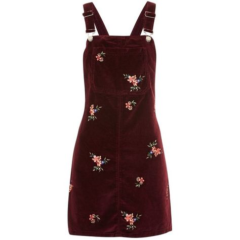 Topshop Moto Velvet Embroidered Pinafore Dress ($61) ❤ liked on Polyvore featuring dresses, topshop, burgundy, floral embroidery dress, embroidered dress, velvet dress, red strappy dress and burgundy long sleeve dress Embroidered Pinafore, Burgundy Long Sleeve Dress, Red Embroidered Dress, Burgundy Velvet Dress, Long Sleeve Embroidered Dress, Floral Embroidery Dress, Red Long Sleeve Dress, Long Sleeve Velvet Dress, Outfit Jeans