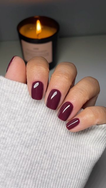 Adeeba Khan on Instagram: "something about it..  @opi yes my condor can-do (linked on my ltk!)  #nails #nailinspo #fallnails #autumnnails #darknails #simplenails #gelnails #diynails #opi #purplenails #shortnails" Yes My Condor Can Do Opi, Dark Nails, Purple Nails, Diy Nails, Simple Nails, Short Nails, Nail Inspo, Gel Nails, Canning