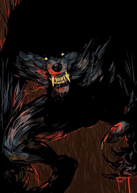 Werewolf The Apocalypse, Werewolf Aesthetic, Wolf Artwork, Werewolf Art, World Of Darkness, Bd Comics, The Apocalypse, Monster Design, Creature Concept Art