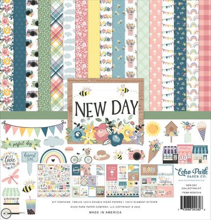 April 18th 2022 Scrapbook Collection, Echo Park Paper, Paper News, Echo Park, Patterned Sheets, Scrapbooking Ideas, Paper Craft Projects, Scrapbooking Projects, Scrapbook Kits