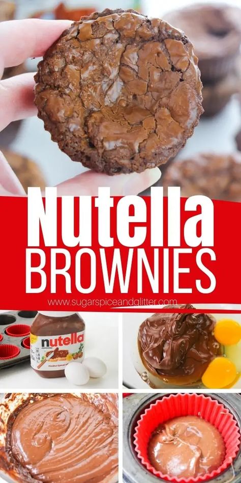 1 Minute Nutella Brownies, Healthy Snacks With Nutella, What To Eat Nutella With, Easy Homemade Desserts 2 Ingredients, Easy To Make Desserts 2 Ingredients, What Can I Make With Nutella, Desserts With Nutella Easy, Peanut Butter And Nutella Recipes, Leftover Nutella Jar Recipes