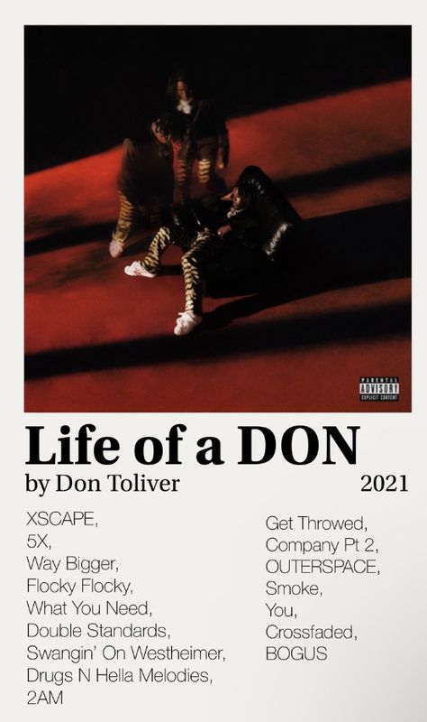 Life Of A Don Don Toliver, Don Toliver Life Of A Don, Don Toliver Album Cover, Don Toliver Poster, Don Toliver, Minimalist Music, Uni Room, Bday Cards, Music Album Covers