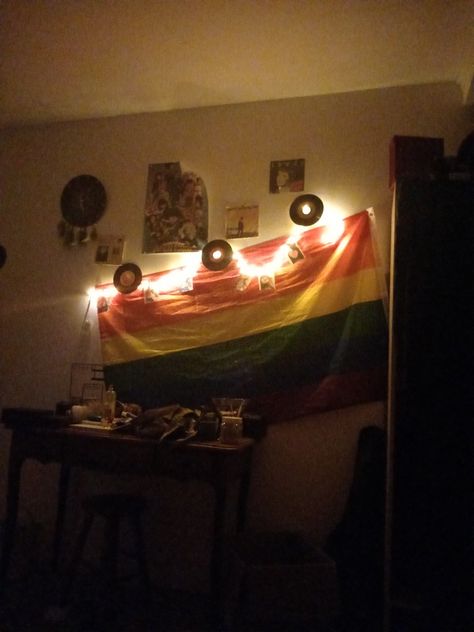 Flag Room Ideas, Lgbtq Flag, Flag Display, Future Room, Lgbtq Flags, Lgbt Flag, My Room, Good Quality, Room Ideas