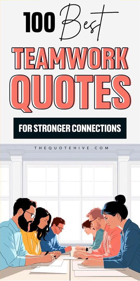 Foster collaboration with these inspiring teamwork quotes. Positive Workplace Quotes Team Building, Teamwork Inspirational Quotes, Inspiring Quotes For Work Team, Manager Inspiration Quotes, Quote About Teamwork, Coworker Encouragement Quotes, Motivational Quotes For Teams, Team Player Quotes Work, Building Community Quotes