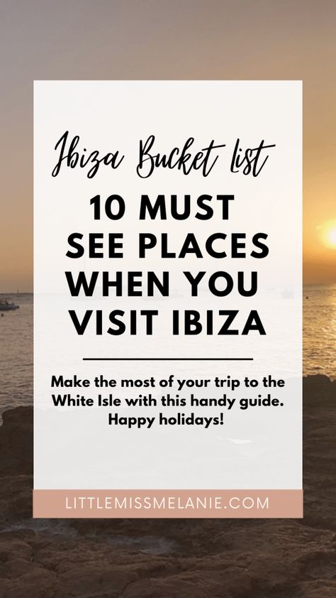 Ibiza Bucket List - 10 Unmissable Things To Do In Ibiza Ibiza Bucket List, Ibiza 2024, Things To Do In Ibiza, Lost City Of Atlantis, Cheap Stores, Ibiza Travel, Ibiza Town, Mediterranean Cruise, Community Boards