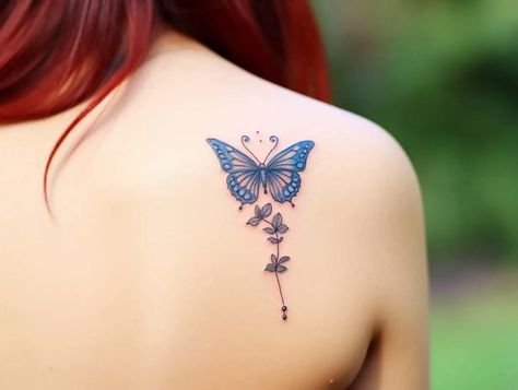 Butterfly Tattoo Meaning and Symbolism (Faith+Freedom) Butterfly Freedom, A Butterfly Tattoo, Freedom Tattoo, Butterfly Tattoos On Arm, Butterfly Tattoo Meaning, Butterfly Tattoos For Women, Butterfly Tattoos, Tattoo Meaning, Body Design