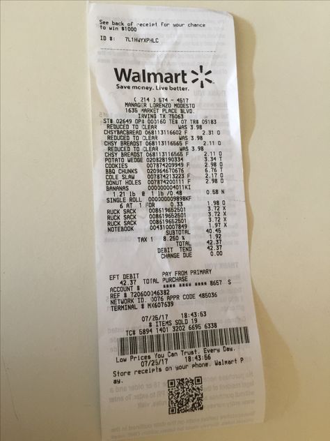 Grocery Store Receipt, Walmart Receipt 2023, Fedex Receipt, Shopping Receipt, Walmart Receipt Images For Year 2022, Walmart Receipt, Digital Receipt, Store Receipts, Fetch Rewards