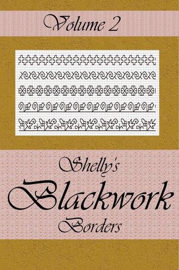 Blackwork Borders, Cross Stitch Blackwork, Blackwork Embroidery Designs, Blackwork Embroidery Patterns, Embroidery Easy, Blackwork Cross Stitch, Create This Book, Borders Free, Craft Room Design