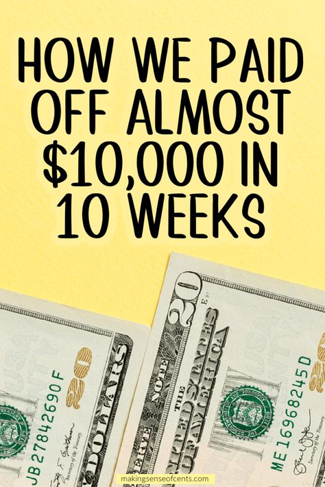 How We Paid Off Almost $10,000 in 10 Weeks - Debt Payoff Plan. Here's how this family paid off nearly $10,000 in debt in just 10 weeks. This debt payoff story is amazing! Here's how to pay off debt quickly. How To Pay Off 10000 In Debt Fast, How To Get Out Of Debt When You're Broke, Pay Off Car Loan Fast, Payoff Debt Fast, Ways To Pay Off Debt Quickly, How To Pay Off 30000 In Debt, Paying Off Debt Quickly, Payoff Debt Worksheet, How To Pay Off Debt Quickly