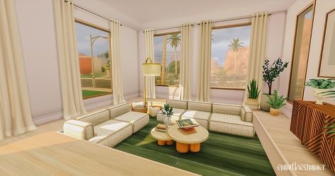 Posted on my simstagram ID: emmthesimmer (CC is tagged in insta post!) Cc The Sims 4, Conversation Pit, Sims 4 Cc Packs, Insta Post, Sims House, The Sims 4, Sims Cc, The Sims, Sims 4