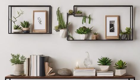 Transform your living room into a modern haven with these three essential shelf decor ideas. First, embrace minimalist styling; think Scandinavian elegance, clean lines, and a restrained color palette. Let the intentional use of negative space and Zen-inspired simplicity guide you. Next, explore functional decor solutions. Opt for open shelving, utilizing baskets and floating shelves for a chic, space-saving display wall. Finally, inject a personal touch. Displ... Organized Living Room, Modern Shelf Decor, Kitchen Flooring Trends, Shelf Decor Ideas, Kitchen Tile Inspiration, Industrial Chic Kitchen, Ensuite Bathroom Designs, Compact Kitchen Design, Modern Bedroom Colors