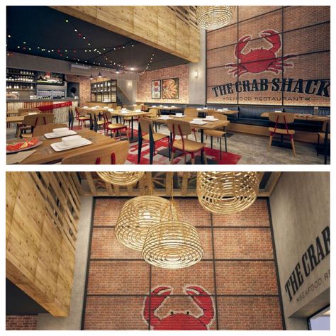 Crab shack soon to open in hi chi Minh  city. Crab Restaurant Design, Hi Chi Minh, Chinese Restaurant Design, Crab Restaurant, Beverage Design, Fish Restaurant, Crab Shack, Seafood Restaurant, Chinese Restaurant