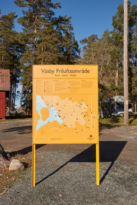 Park Signage Design Outdoor, Map Design Ideas, Wayfinding Map, Map Signage, Standing Signage, Park Signage, Volvo Ocean Race, Wayfinding Signs, Directional Signage