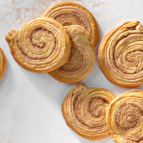 Breakfast Danish Crisps Recipe: How to Make It Roll Croissant, Breakfast Danish, Crisps Recipe, Breakfast Bakes, Breakfast Cookie, Breakfast Cakes, Breakfast Baking, Active Dry Yeast, Danish Pastry