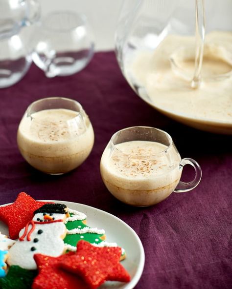 Recipe: Tom & Jerry — Recipes from The Kitchn Winter Toes, Tom And Jerry Drink, Tom And Jerry Batter, Milk Punch, Batter Recipe, Cat And Mouse, Winter Cocktails, Tom Jerry, Holiday Drinks