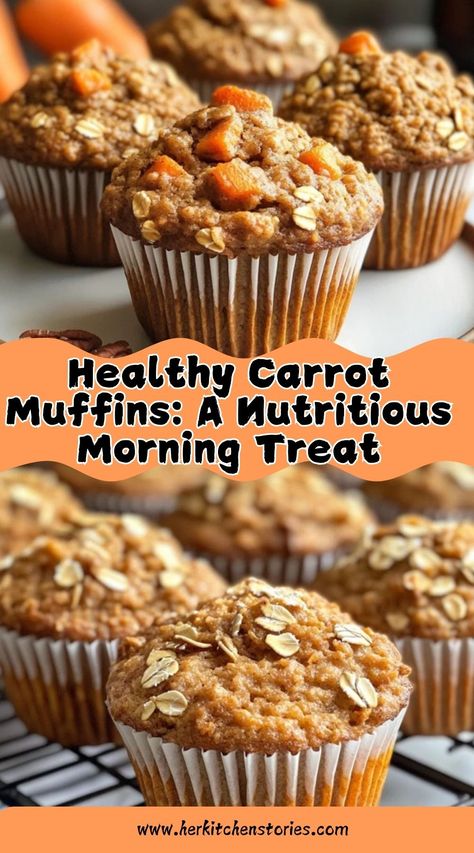 Healthy Carrot Muffins: Sweet, wholesome, and perfect for breakfast! Low Calorie Carrot Cake Muffins, Health Carrot Muffins, Lentil Carrot Muffins, Healthy Carrot Cake Muffins Almond Flour, Chocolate Chip Carrot Muffins, Carrot Flax Muffins, Carrot Cake Oat Muffins, Carrots Cake Muffins, Low Calorie Carrot Muffins