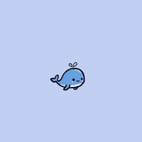 Whale Wallpapers, Whale Wallpaper, Whale Cartoon, Cute Tattoo Ideas, Wallpaper 2022, Cute Small Drawings, Cartoon Whale, Cute Tattoo, Blue Drawings