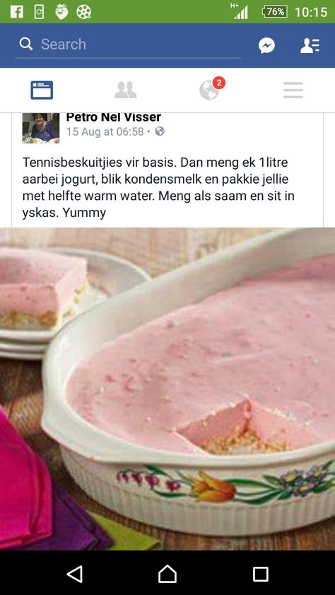 Milk Recipes Dessert, Suid Afrikaanse Resepte, Easy Microwave Recipes, Easy Tart Recipes, African Dessert, Scones Recipe Easy, Tart Dessert, Cookie Recipes Homemade, Cold Desserts