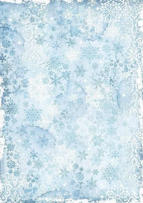 Stary Papier, Christmas Scrapbook Paper, Christmas Papers, Winter's Tale, Printable Scrapbook Paper, Blue Snowflakes, Decoupage Paper, Christmas Paper, Paper Pads