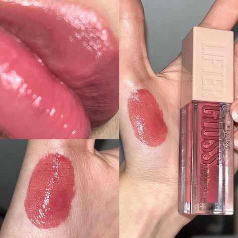 Gloss Maybelline, Maybelline Lip Gloss, Maybelline Lifter Gloss, Maybelline Lifter, Lifter Gloss, Lip Combos, Maybelline Lipstick, Makeup List, Makeup Accesories