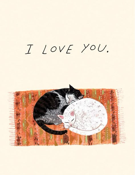 . 동화 삽화, Arte Inspo, Cat Cards, Cats Illustration, Cat Illustration, Crazy Cat Lady, Crazy Cats, Cat Love, Cat Art