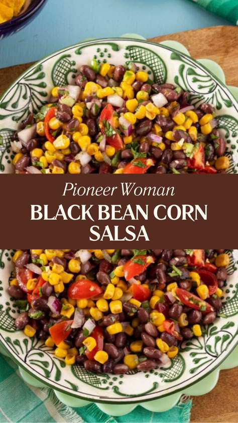 Pioneer Woman Black Bean Corn Salsa Rotel Black Bean And Corn Salsa, Black Beans Corn Tomatoes, Corn And Black Bean Salsa Recipe, Black Bean And Corn Salsa Recipe, Black Bean Corn Red Onion Salad, Corn Bean Salsa Recipe, Corn And Bean Salsa Recipe, Corn And Black Bean Salad Recipe, Black Bean And Corn Recipes