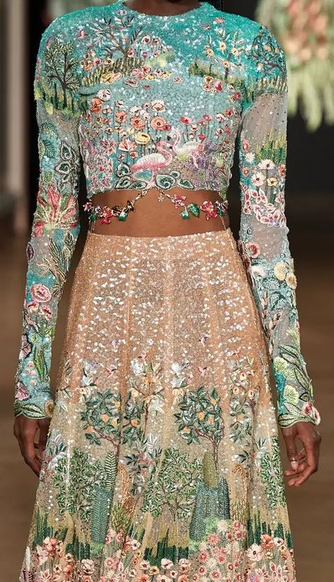 #rahulmishra #springsummer #catwalk #fashion #2023 #stylish Rahul Mishra, Catwalk Fashion, Cat Walk, Ready To Wear, Spring Summer, Saree, Couture, Embroidery, Quick Saves