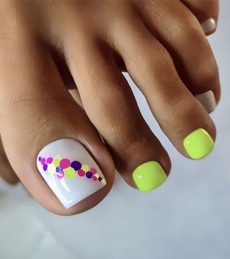 Best 26+ summer toe nails you must try this year Toenail Art Designs Spring, Fun Toenail Designs, Spring Toenails 2024, Cute Spring Toe Nails, Toenail Art Designs Summer Pedicures, Short Pedicure, Toe Color Ideas, Nail Colors Matte, Spring Toenails