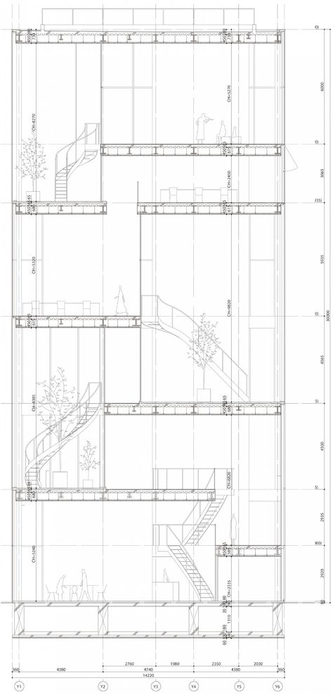 Edificio de oficinas en Shibaura, Tokio Kazuyo Sejima, House Tokyo, Tokyo Bay, Office Plan, Flexible Space, Office Buildings, Graduation Project, Urban Area, Structural Engineering