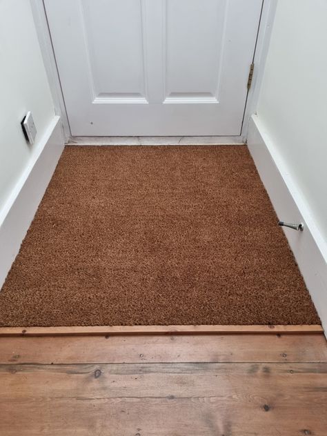 Inset Front Door Mat, Inset Door Mat, Sunken Doormat, Entrance Hall Door Mat, Coir Carpet Hallway, Student Apartment, Entrance Porch, Coir Mat, Porch Flooring