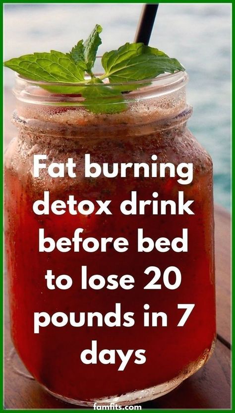 Detox Water Fat Burning, Drink Before Bed, Detox Drink Before Bed, Weight Drinks, Detox Kur, Healthy Hacks, Drinks Before Bed, Belly Fat Drinks, Fat Loss Drinks