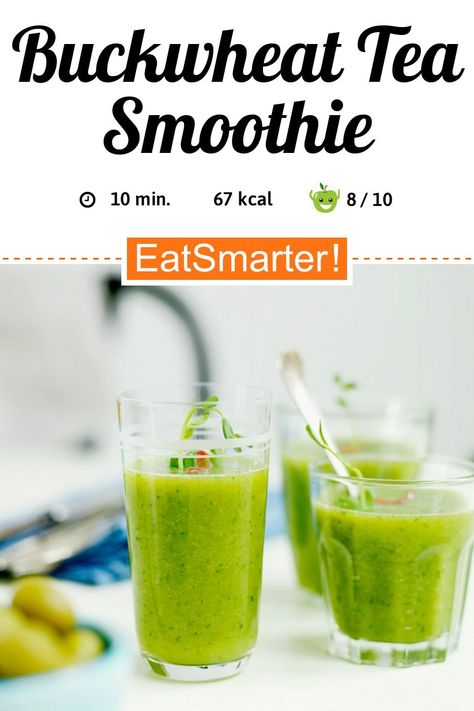 Follicular Phase Smoothies, Antioxidants Smoothie, Vegetables Smoothies, Tea Smoothie Recipe, Buckwheat Tea, Antioxidant Rich Smoothies, Anti Inflammation Berry Smoothie, Infused Lemonade, Tea Smoothie