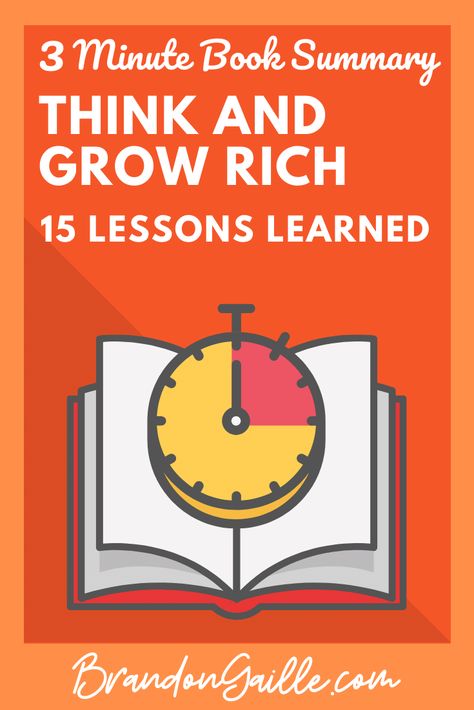 Here is a speed summary of the 15 core lessons from Think and Grow Rich, which takes approximately 3 minutes to read. Thinking Fast And Slow Summary, Think Fast And Slow, Thinking Fast And Slow Book, Read Faster, Thinking Fast And Slow, 4 Hour Work Week, Millionaire Next Door, Habit Books, Crucial Conversations