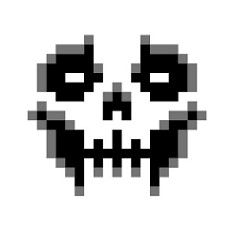 Skull Pixel Art, Minecraft Skull, Pixel Life, Pixel Art Minecraft, 8bit Art, Minecraft Pixel Art, Pixel Art Pattern, Glitch Art, Minecraft Designs