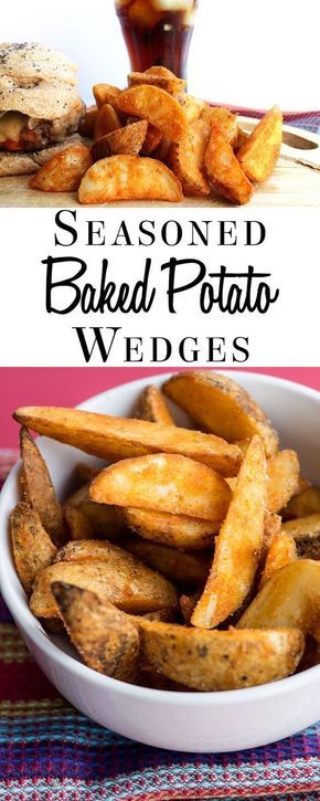 Recipes For Fussy Kids, Homemade Wedges, Baked Potato Wedges, Potato Wedges Baked, Wedges Recipe, Resep Diet, Potato Wedges, Fries In The Oven, Vegetarian Cooking