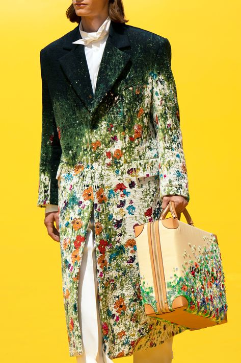 Louis Vuitton Haute Couture, Louis Vuitton Spring 2023, Lv Jacket, Unusual Clothes, Conceptual Fashion, Men Fashion Show, Fashion Unique, Mode Inspo, Spring 2023