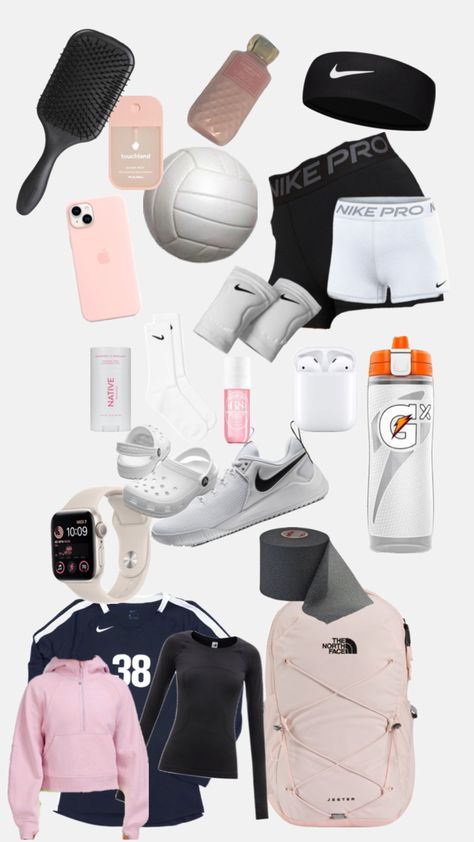 Netball Outfits, Vollyball Outfits, Volleyball Bag, Cute Sporty Outfits, Volleyball Inspiration, Volleyball Workouts, Cute Workout Outfits, Fitness Wear Outfits, Gym Fits