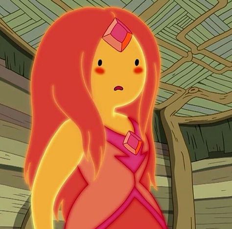 . Flame Princess Icon, Fire Kingdom, Short Temper, Flame Princess, Trust Issues, Adventure Time, Red, Hair